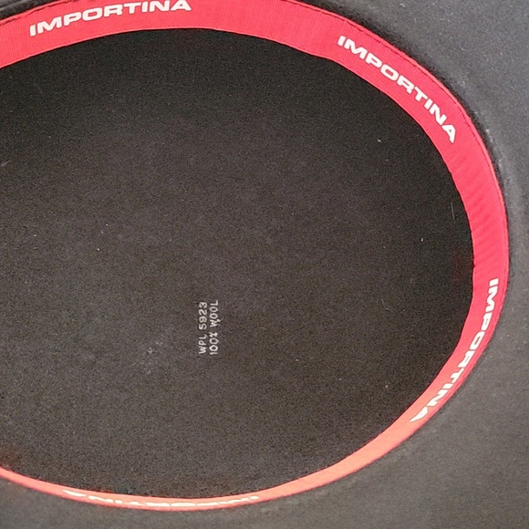 Importina Vintage Black Wool Hat. - Picture 5 of 6